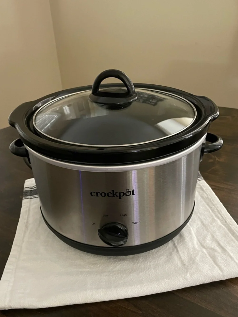 Crockpot 4.5 Quart Manual Slow Cooker